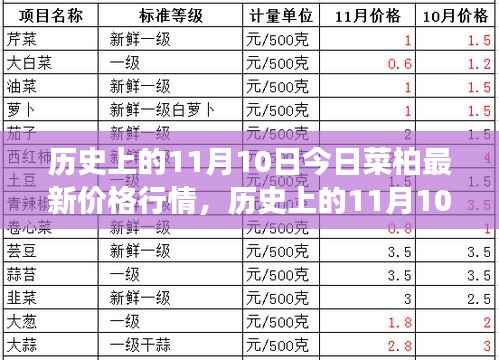历史上的11月10日,菜柏价格背后的励志故事与最新行情,自信成就感的源泉