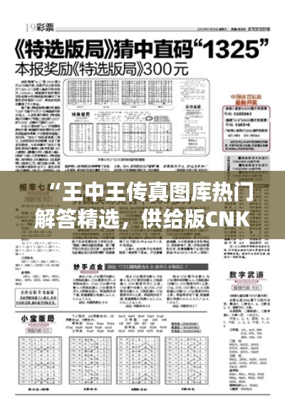 “王中王传真图库热门解答精选,供给版CNK575.39”