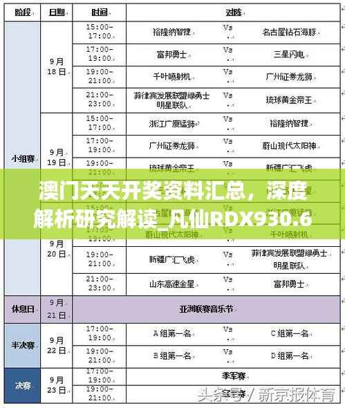 澳门天天开奖资料汇总，深度解析研究解读_凡仙RDX930.64