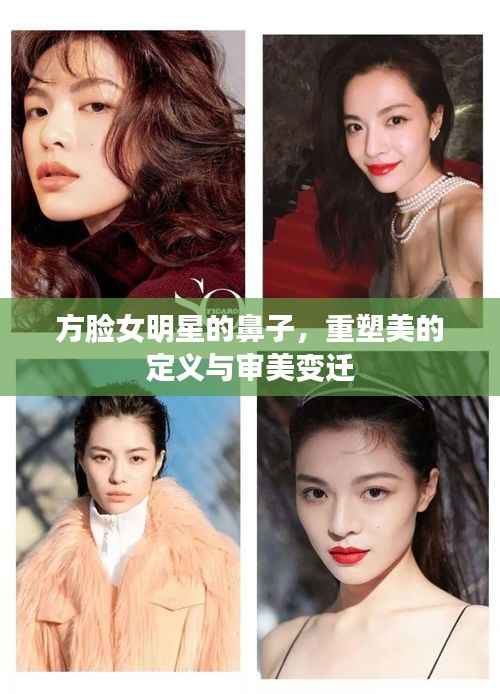 方脸女明星的鼻子,重塑美的定义与审美变迁
