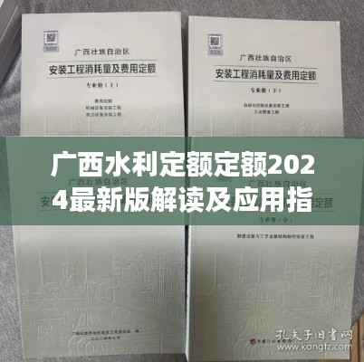广西水利定额定额2024最新版解读及应用指南