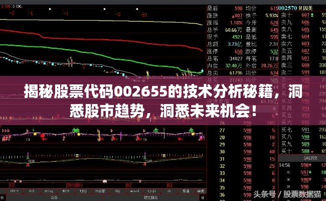 揭秘股票代码002655的技术分析秘籍,洞悉股市趋势,洞悉未来机会!