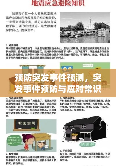预防突发事件预测,突发事件预防与应对常识