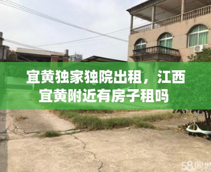 宜黄独家独院出租,江西宜黄附近有房子租吗
